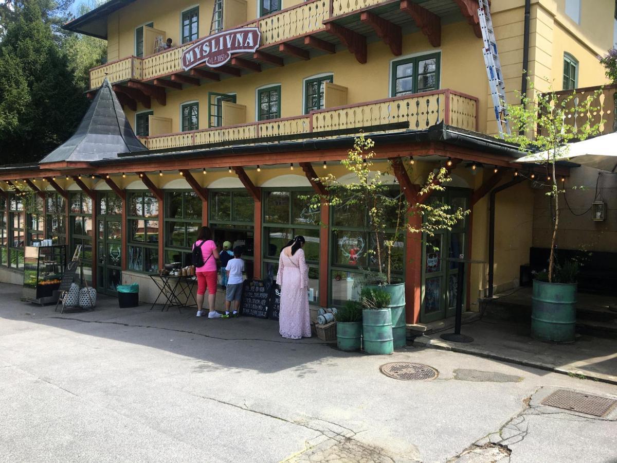 Vila Lužné Luhačovice Esterno foto